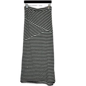 Indigo long flowing maxi skirt